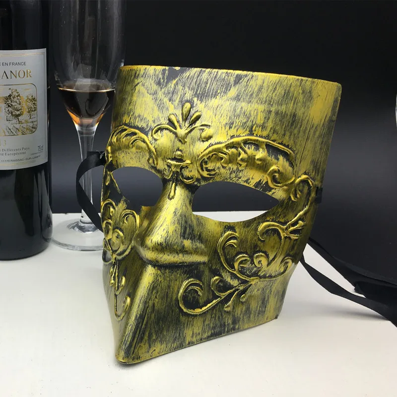 

Halloween Cosplay Masquerade Party Gentleman Mask Movie Tv Play Wedding Decoration Props Carnival Decoration masked man