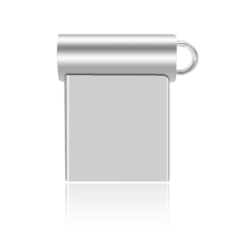 USB флеш-накопитель 64G 32G водонепроницаемый флеш-накопитель 4G 8G 16GB cle USB флеш-накопитель внешняя Флешка флеш-накопитель - Цвет: silver