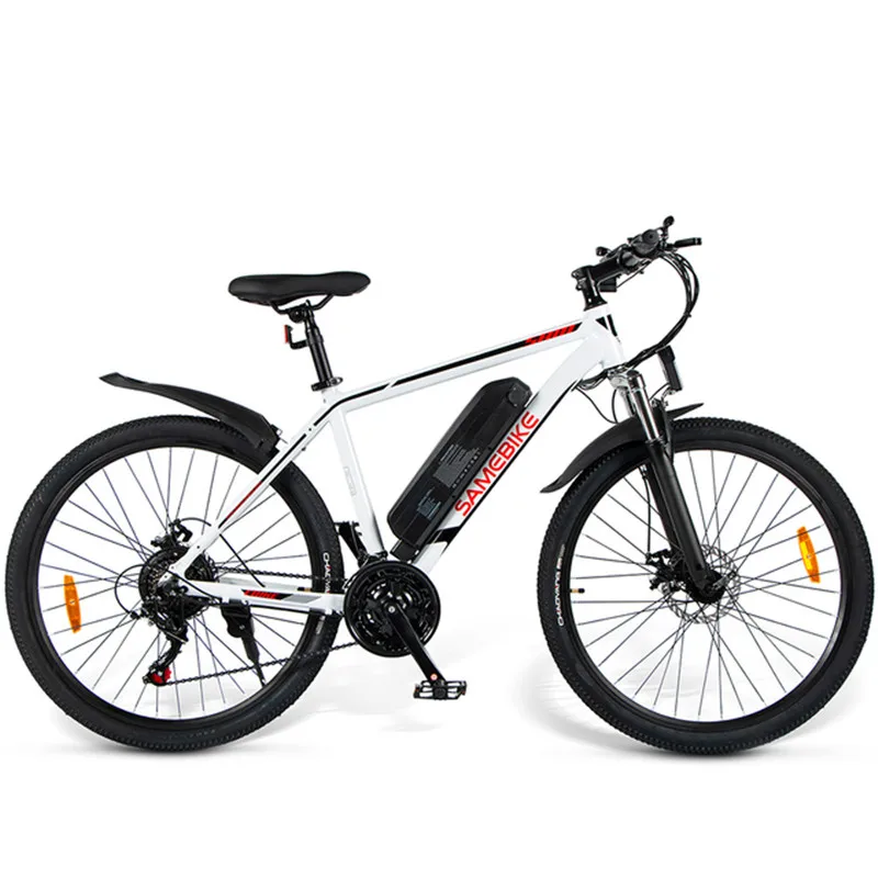 SAMEBIKE SY-26 Electric Mountain Bike 2 Wheel Bicycles 36V 350W Powerful Motor 35KM/H Speed MTB Adult Bicycle | Спорт и развлечения