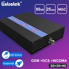 Трехдиапазонный ретранслятор Lintratek, усилитель сигнала GSM 3G 4G, GSM 900 DCS LTE 1800 WCDMA 2100 3G UMTS, ретранслятор сигнала с высоким коэффициентом усиления