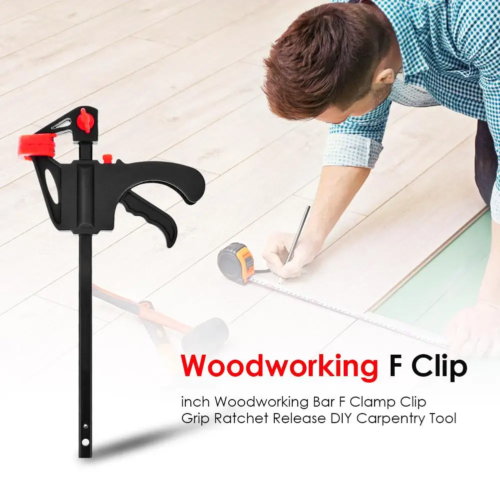4 дюймов фиксированный зажим Деревообработка F Grip Work бар трещотки Quick Release
