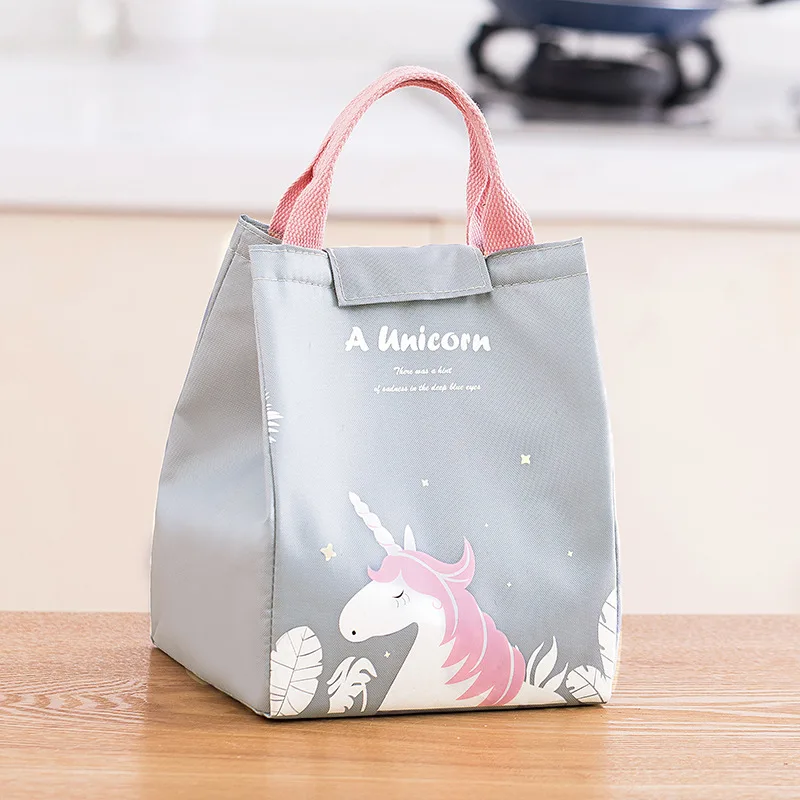 

Large-capacity Portable Insulation Bag Cartoon Lunch Bag Shopping Bag Aluminum Foil Insulation and Fresh-keeping Lunch Box