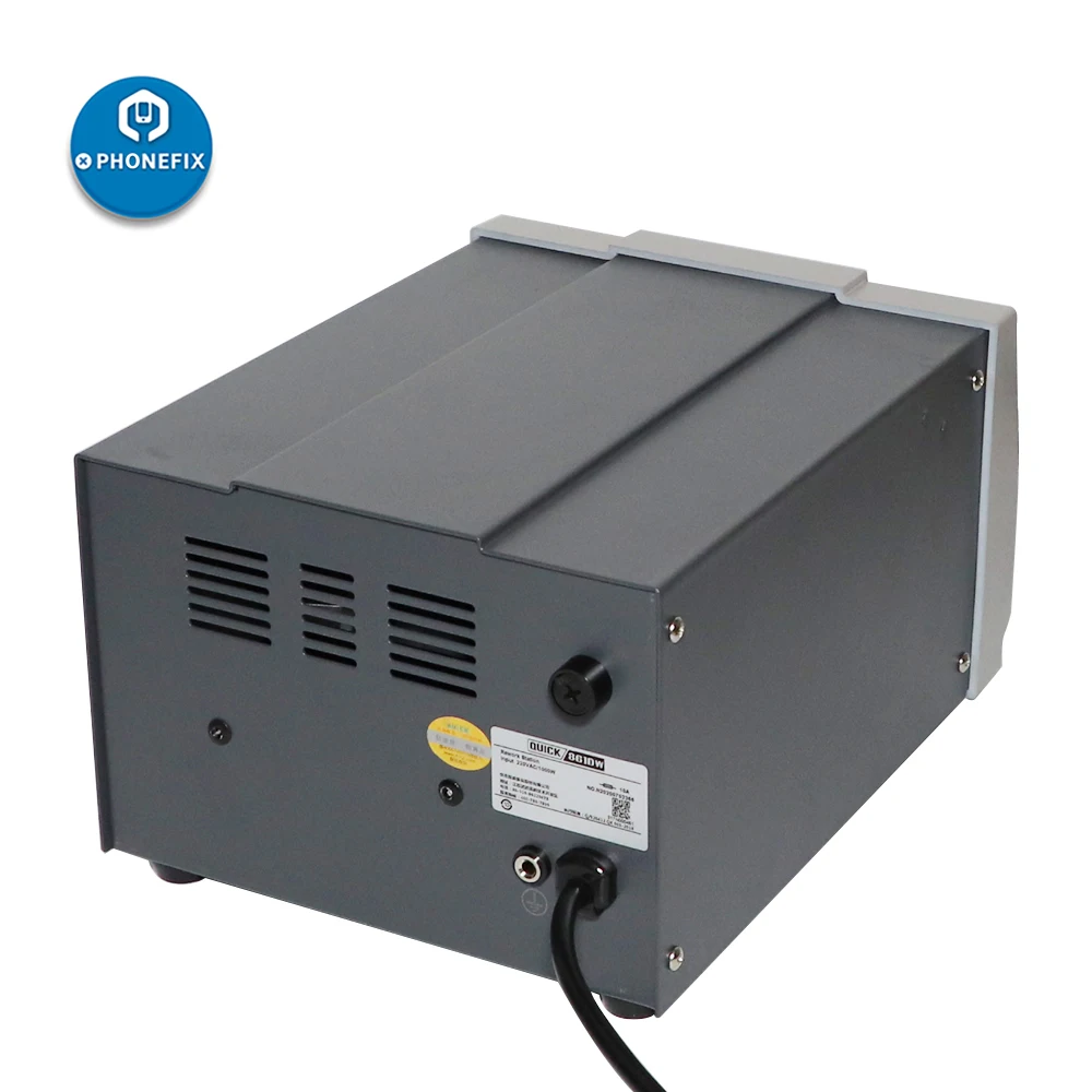 220 В 110 QUICK 861DW 1000 Вт бессвинцовый тепловой пистолет наладочная станция горячего