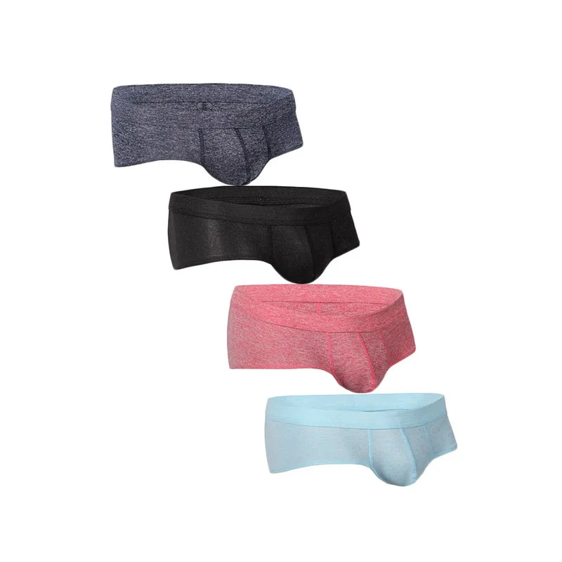 4PCS Men Boxers Sexy Underwear Male Sexy Underpants Men's Cotton Boxer Shorts Men Tight Boxer Shorts Men Underwear High Quality