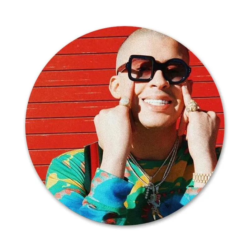 Значки плохой кролик в стиле хип-хоп значки металлические для детской модели