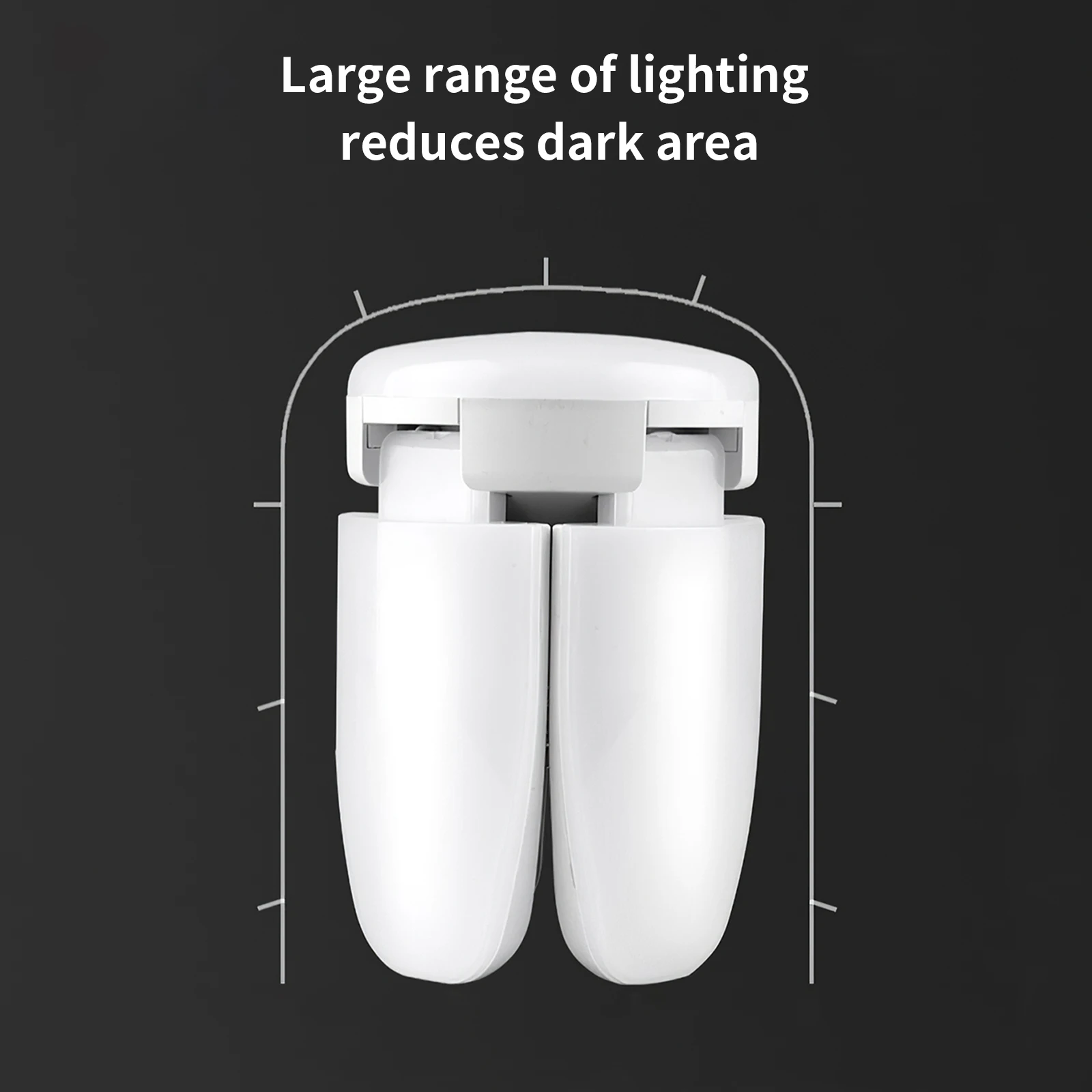 

Foldable Four-Leaf Light Household LED Super Bright Energy Saving Lamp E27 Screw Folding Light