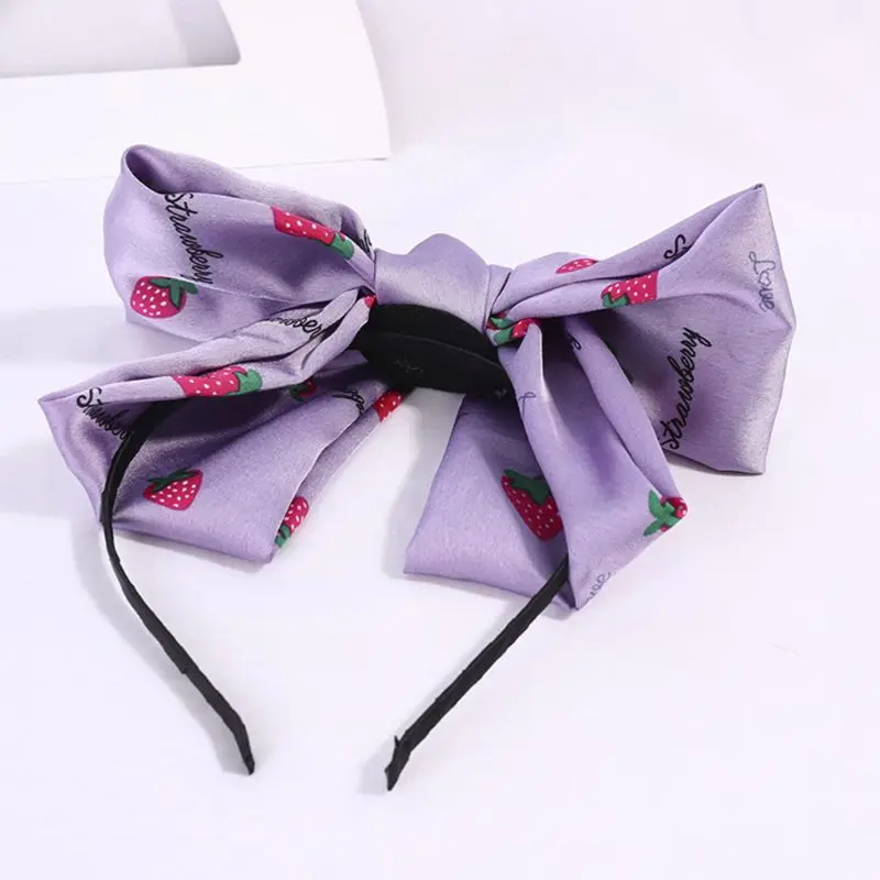 Корейский женский обруч для волос карамельного цвета милый двухслойный широкий