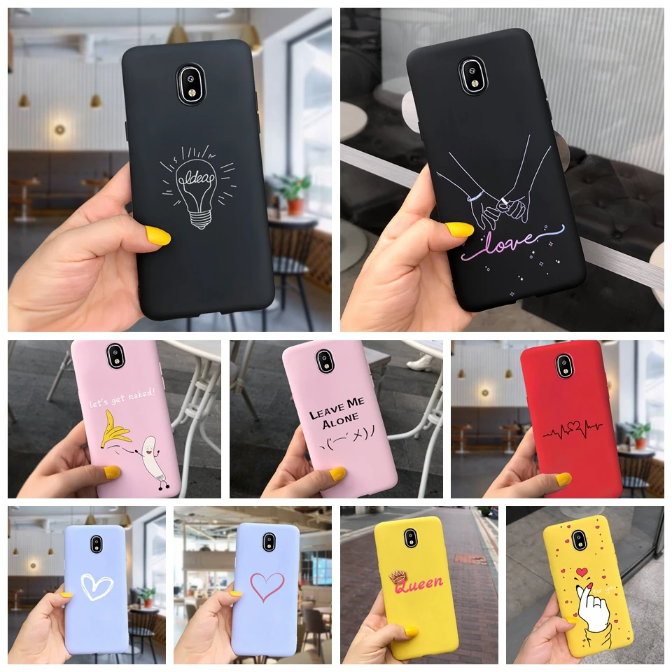 Яркий мультяшный Мягкий силиконовый чехол для телефона Samsung Galaxy J3 2017 J330F/DS J 3 J330G/DS