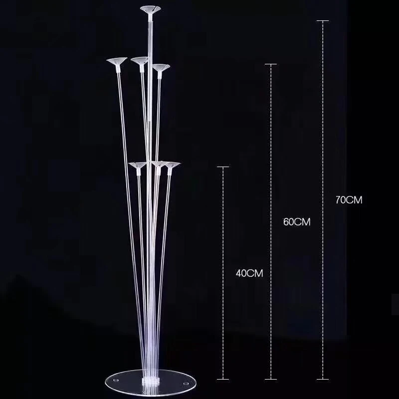 7 трубы подставка для воздушных шаров 12 дюймов держатель шарика Колонка