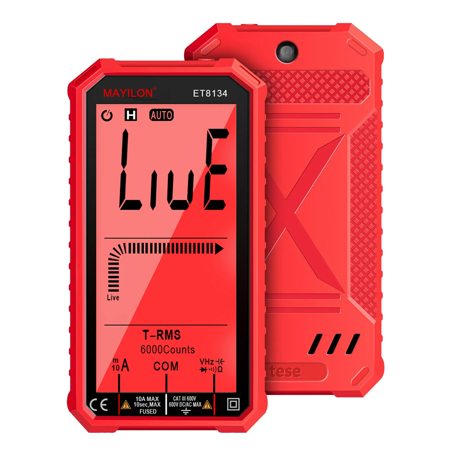 

MAYILON MY8233 Multimeter Direct Current AC Voltage Current Resistance Capacitance Line On-off Temperature Diode Measurement