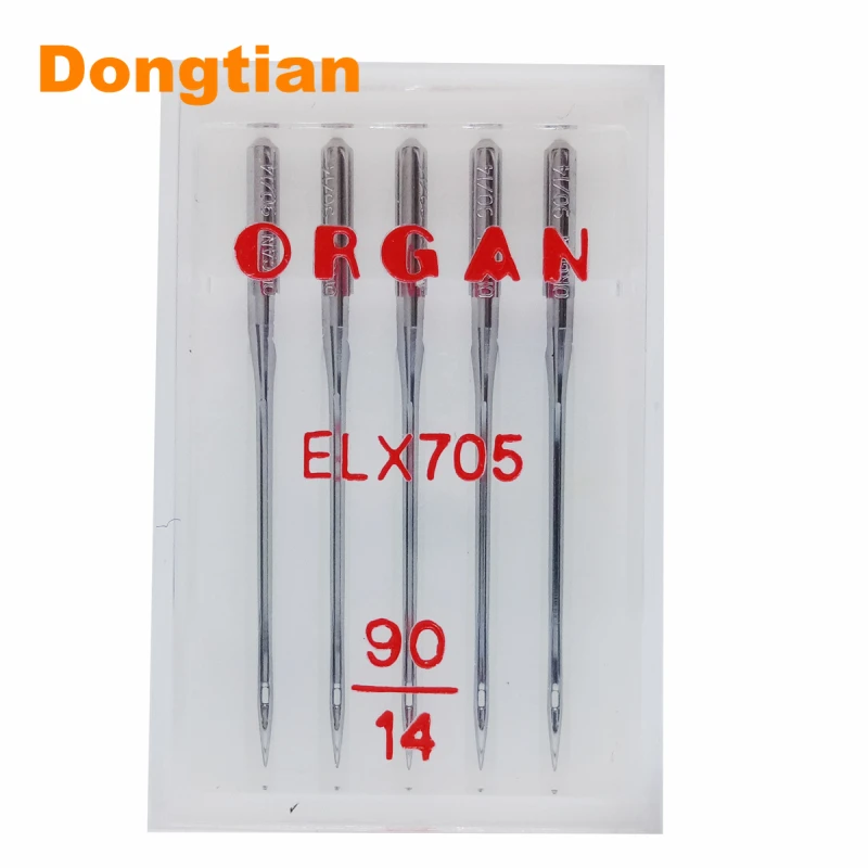 

Top quality Organ Needles ELx705 CR for Household Overlock Machine 5pcs/pack Size 80 90