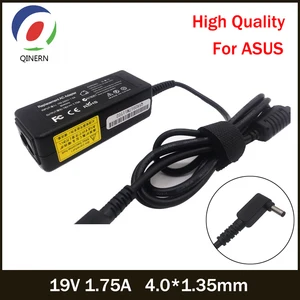 Зарядное устройство для ноутбука ASUS Vivobook S200E, X202E, X201E, Q200, S200L, S220, X453M, F453, X403M, 19 в, 1,75 А, 33 Вт, 4,0*1,35 мм