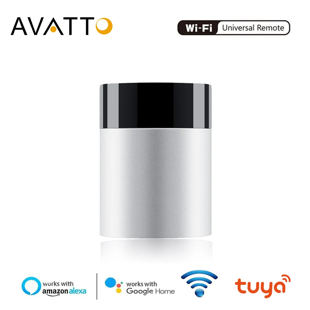 Пульт дистанционного управления AVATTO Tuya Smart Home ИК пульт из алюминиевого сплава 2 4