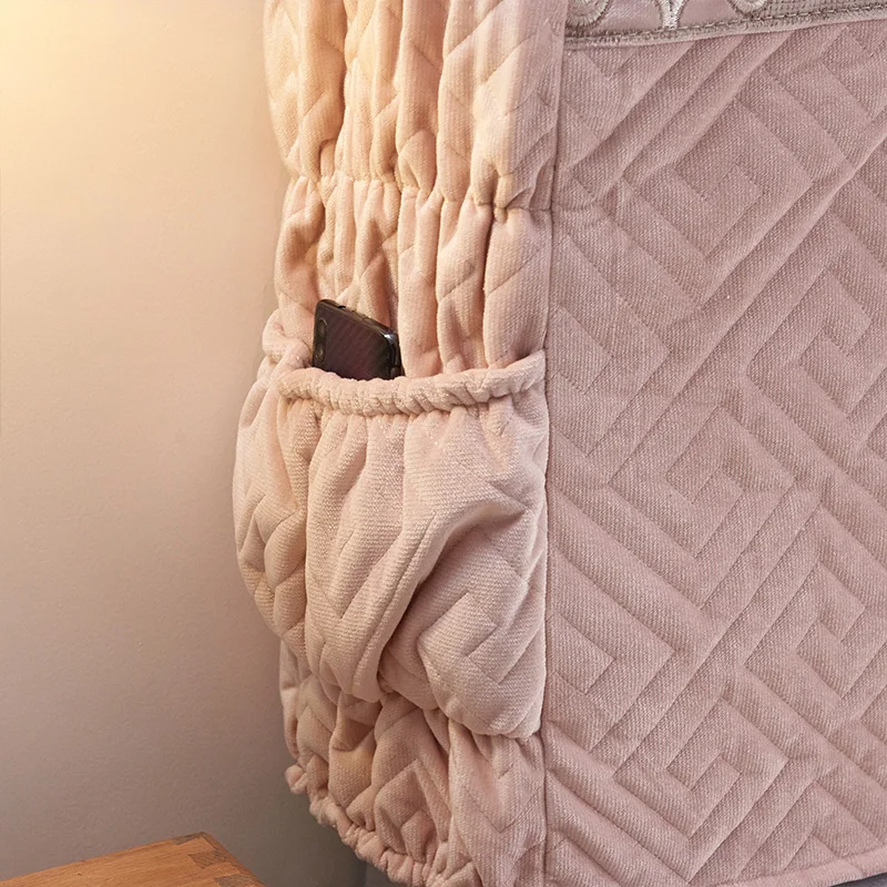Европейский Стиль люкс издание подголовник Кружева Вышивка кровать Чехол на спинку кровати покрывало размер покрывало для изголовья несколько Размер s# s