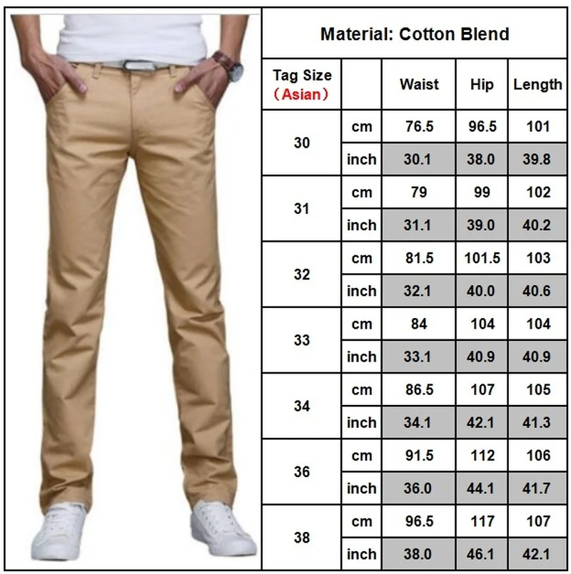 

Men Formal Business Dress Straight Leg Pants Work Slim Fit Office Casual Trouser