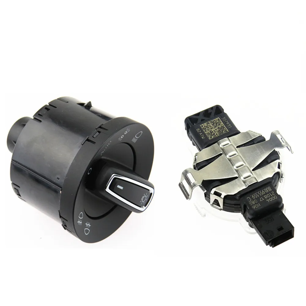 SCJYRXS автомобиля дождь Сенсор + хром автоматический выключатель фары с для VW Golf 7 MK7