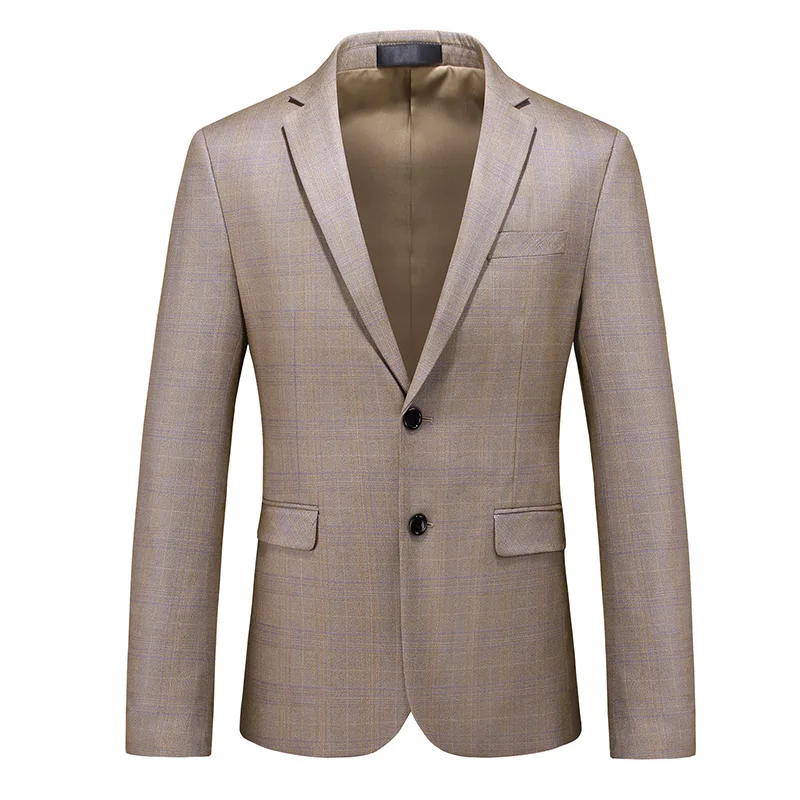 Мужской деловой пиджак повседневный для свадьбы и вечеринки размеры s M L XL XXL XXXL 2020