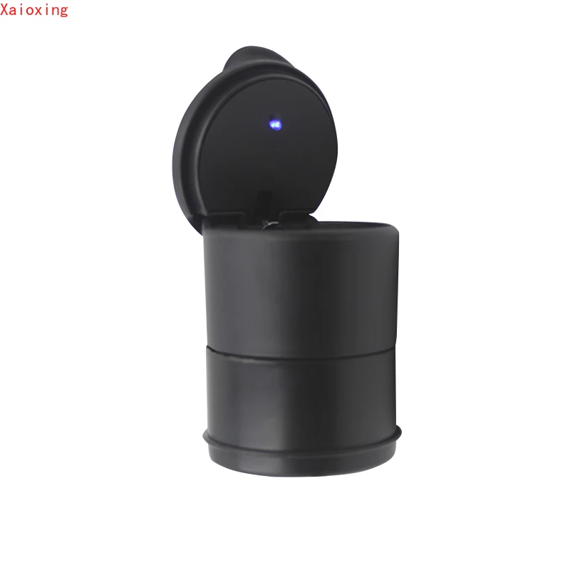 

1PCS Car LED Ashtray Garbage Coin Storage Cup Container Cigar Ash Tray Car Styling Universal Size Ashtrays