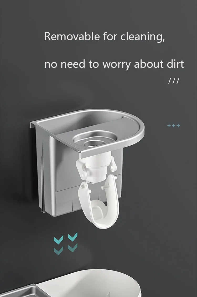 Многофункциональный настенный держатель для зубной щетки автоматический