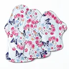 Многоразовые прокладки из бамбукового угля, для ежедневного использования, гигиенические салфетки, Моющиеся Прокладки, женские менструальные прокладки