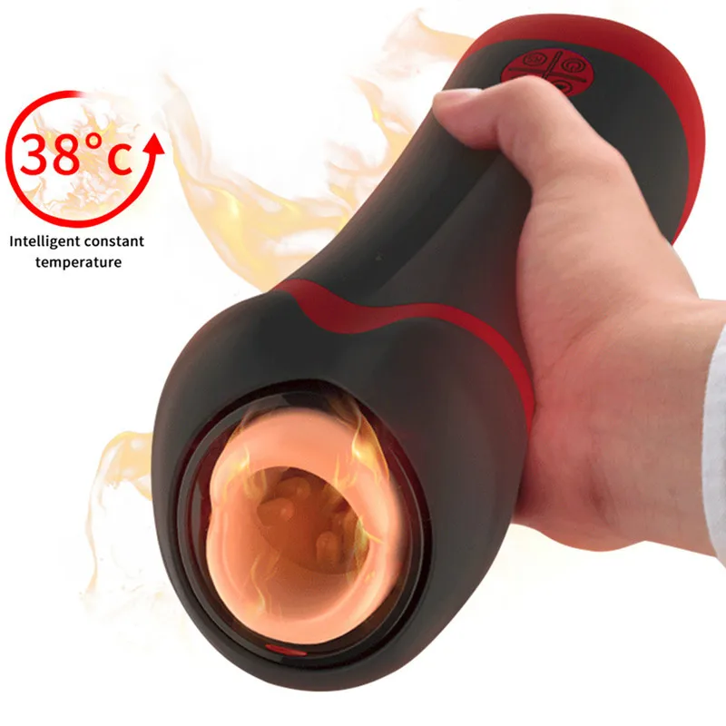 Мужской мастурбатор автоматический толчок Piston чашка выдвижной с голосовым