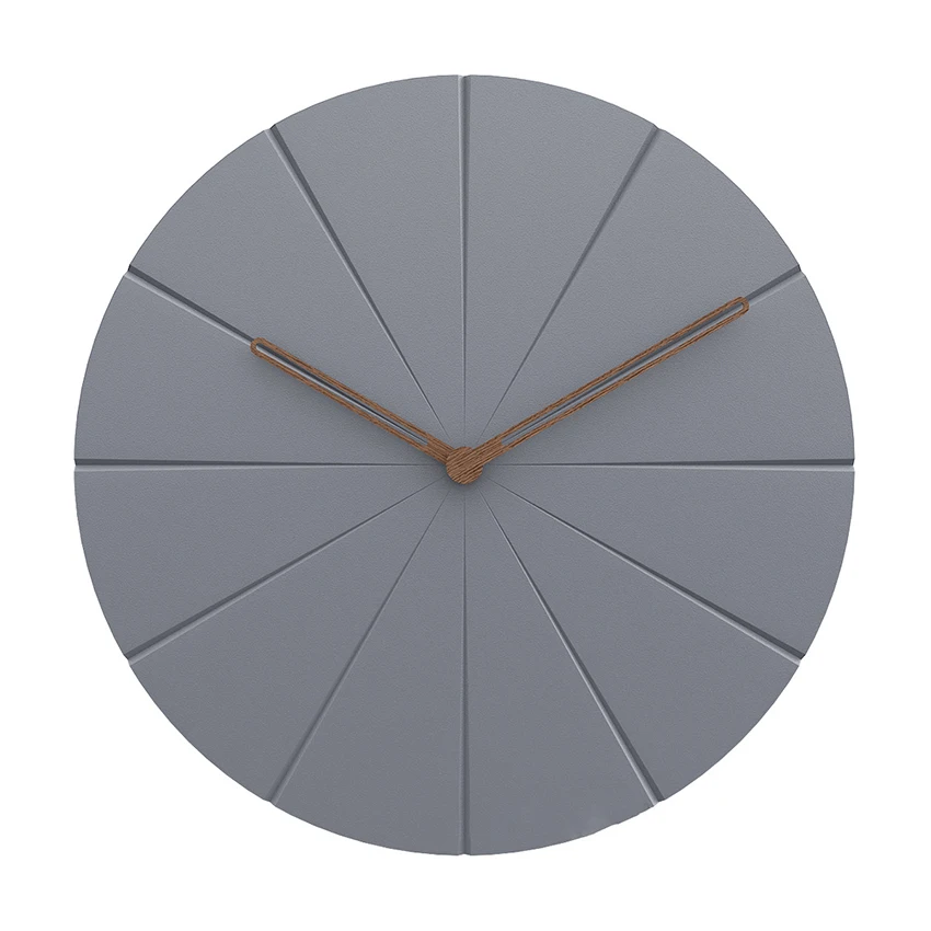 Wall Clock Silent Non Ticking 30cm Round Clock Modern Wall Clock Decorative for Office/Kitchen/Living Room, Battery Operation