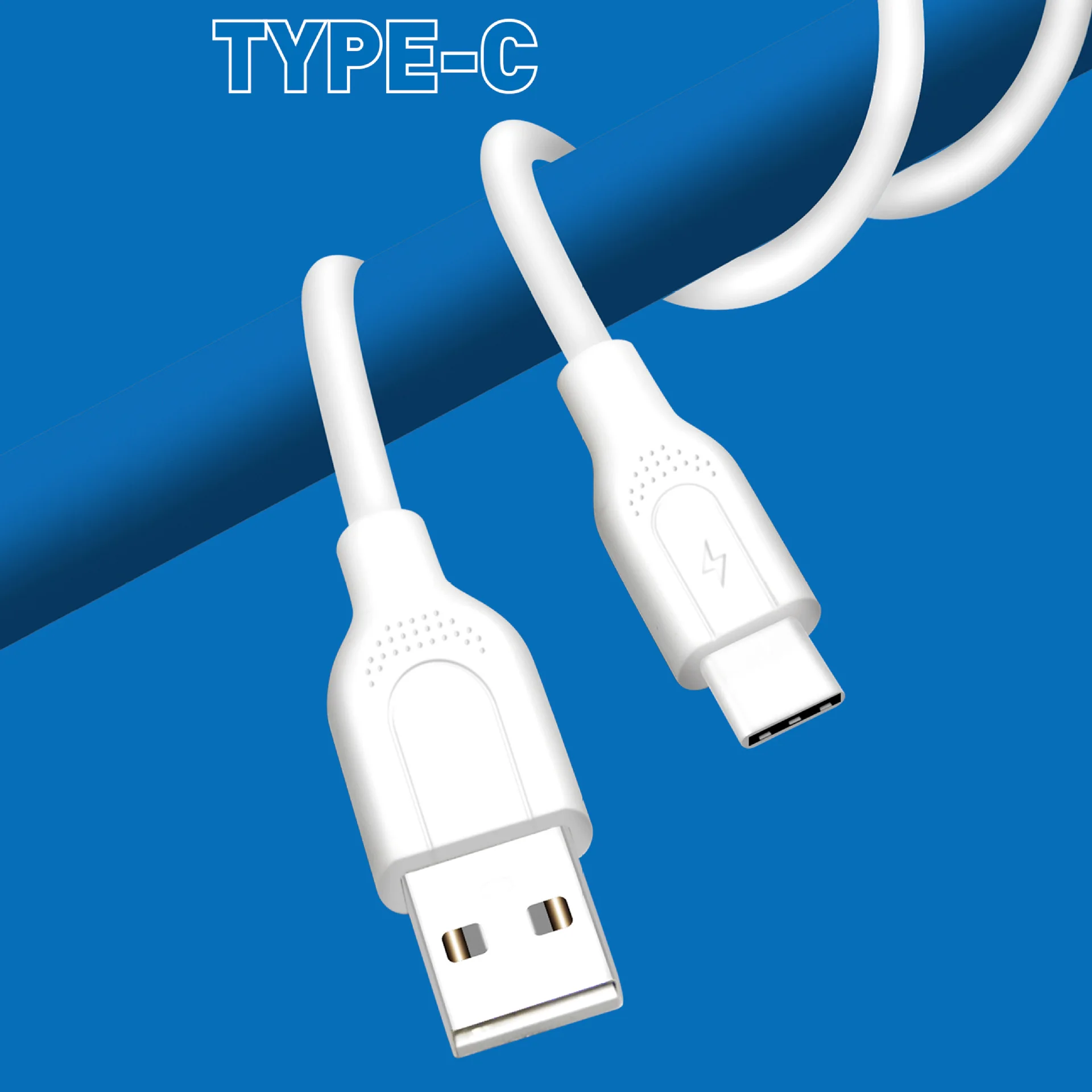 

2.4A Data cable for Android type-c mobile phone charging cable PVC mobile phone cable