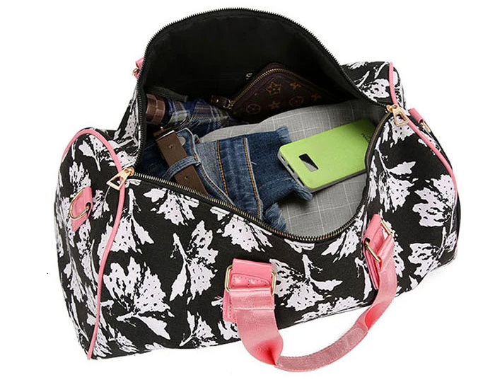 New Flowers Women Gymtas Yoga Bolsa Waterproof Sports Bags Shoes Men Gym Bags For Training Bag Tas Fitness Travel Sport Handbag