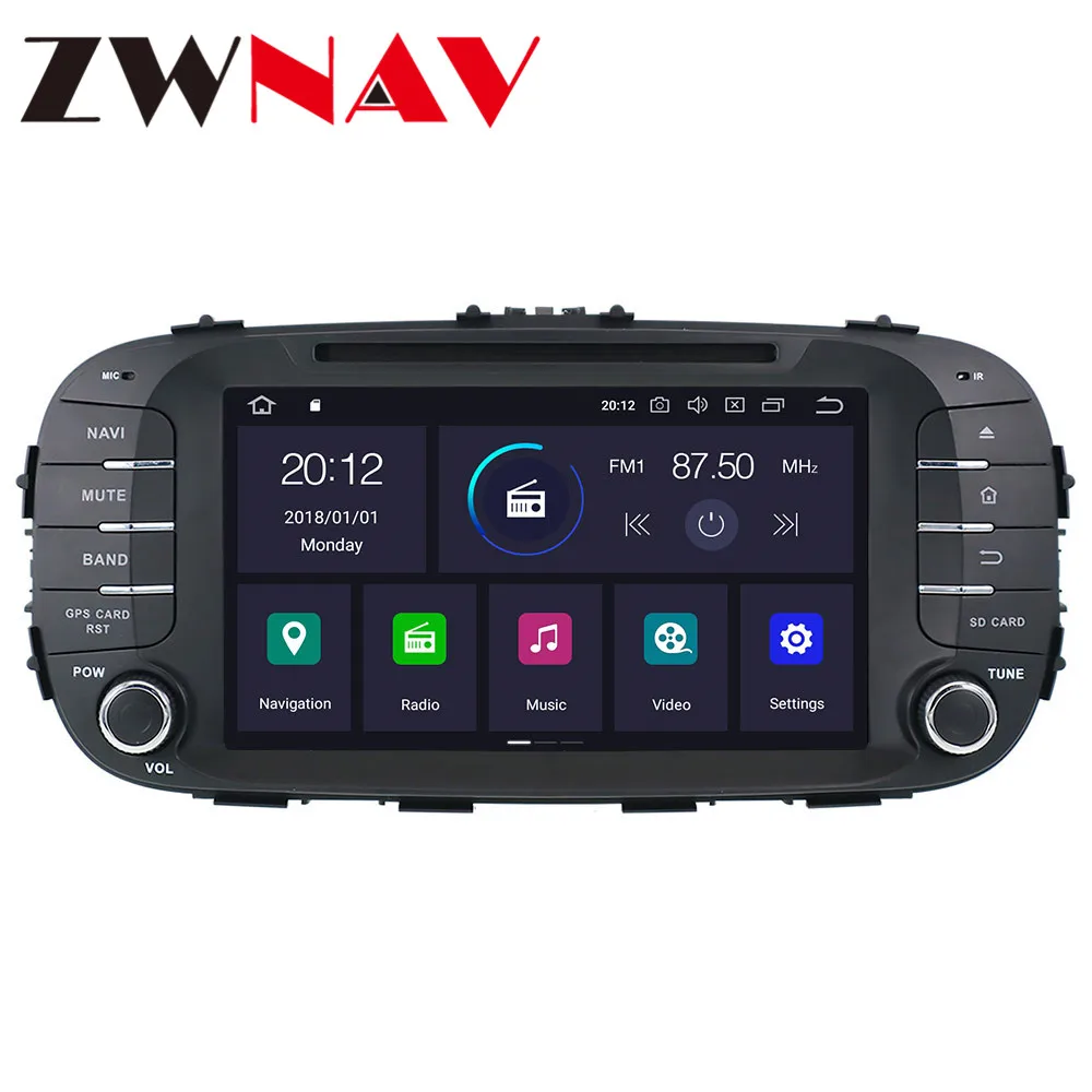Android 10 PX5/6 4 + 64G DSP IPS экран для Kia SOUL 2014 2015 2016 2017 2018 автомобильный мультимедийный
