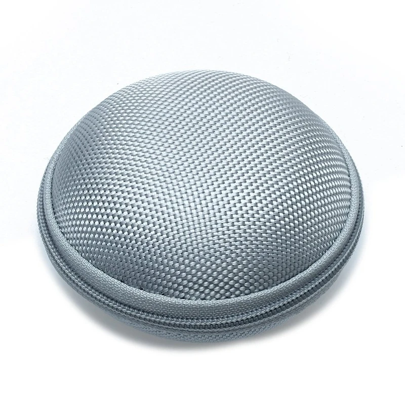 Мини сумка кошелек для наушников из парусины серого цвета|Ключницы| |