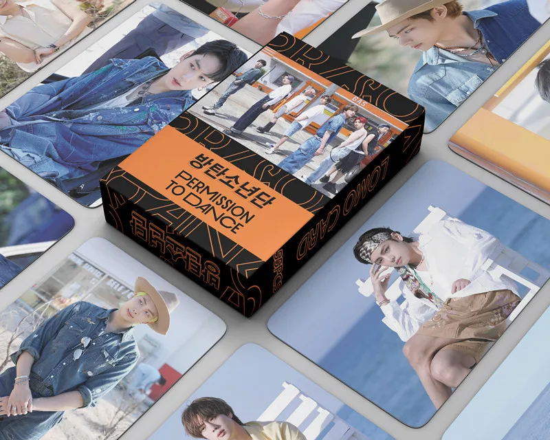 

Новинка, альбом-карточка KPOP BANGTAN BOYS 55 шт./компл. 2021, разрешение на танцы, ломо-карточка, Постер-альбом, фотокарточка, подарки для поклонников