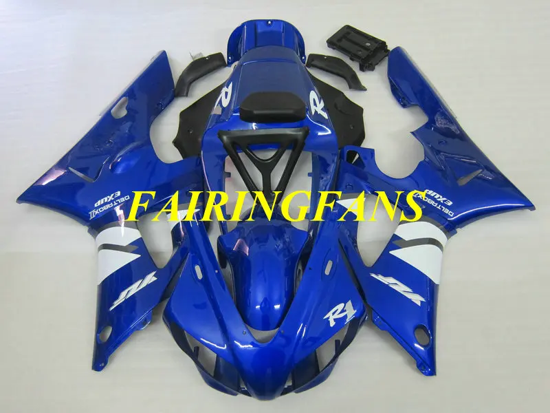 Комплект обтекателей для мотоцикла YAMAHA YZFR1 98 99 YZF R1 YZF1000 1998 1999 ABS синие Обтекатели