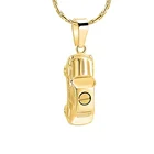 Мини-автомобиль кремации ювелирные изделия для пепла подвеска на шею из нержавеющей стали держатель для хранения пепла на память урна подойдет в качестве подарка как для мужчин, так и для женщин