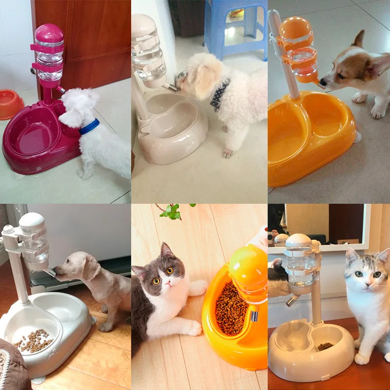 

Dog Water Dispenser Pet automatic water dispenser Hanging water drinker Teddy Cat Feed Water Bowl Dog kettle dog feeder