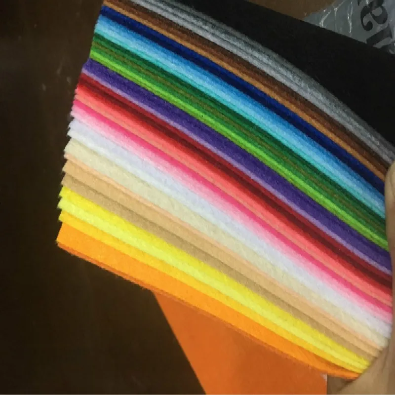 20 шт./компл. DIY для шитья куклы материал ручной работы Нетканая войлочная ткань