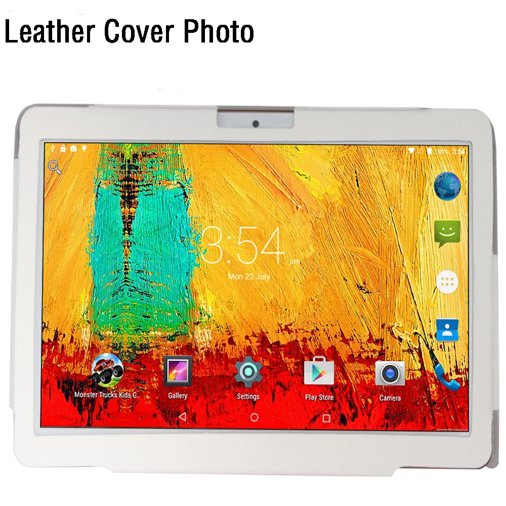 Планшетный ПК 10 дюймов Octa Core 3g Телефонный звонок Google Рынок Android 7,0 tab gps, Wi-Fi, FM, Bluetooth 10 дюймов Планшеты 4G+ 64G