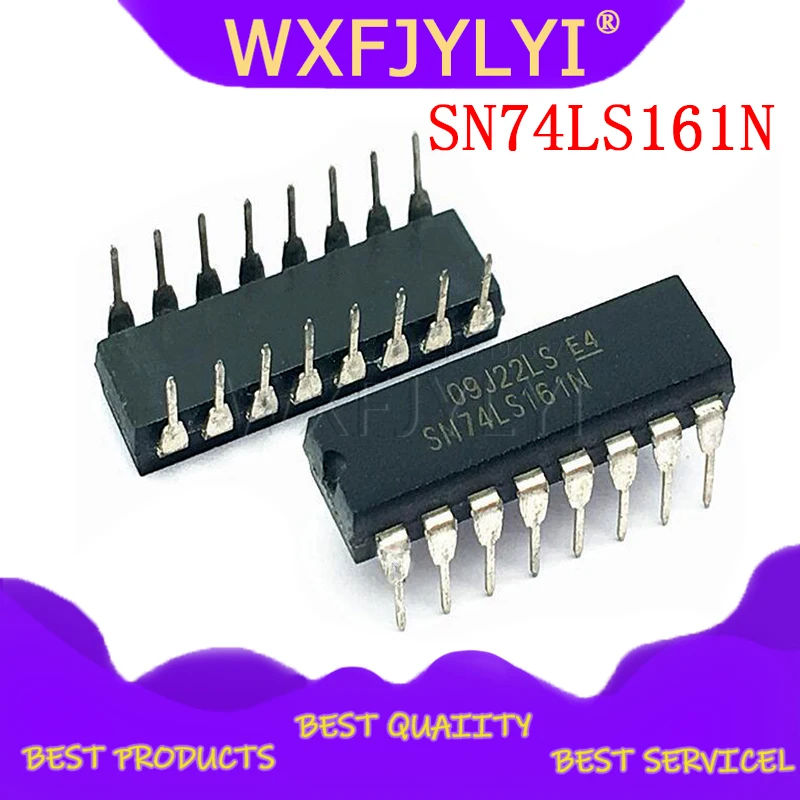 10 шт. SN74LS161N HD74LS161AP 74LS161 DIP 16|Интегральные схемы| |