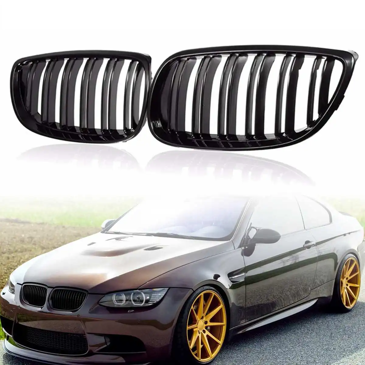 Решетка для радиатора BMW E92 E93 3 Series 2007 2008 2009 2010|Гоночные решетки| |