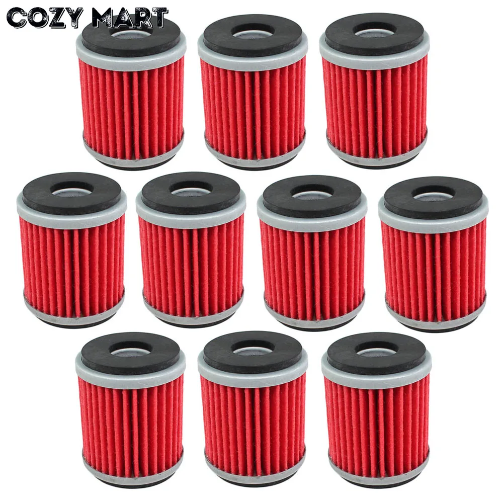 Масляный фильтр для Yamaha YZF R125 125 WR 125R 125X YZ 250 250F 450F 450 WR250F WR450F WR250X WR250R YZ450F YZ250F YZ250 10 шт. |