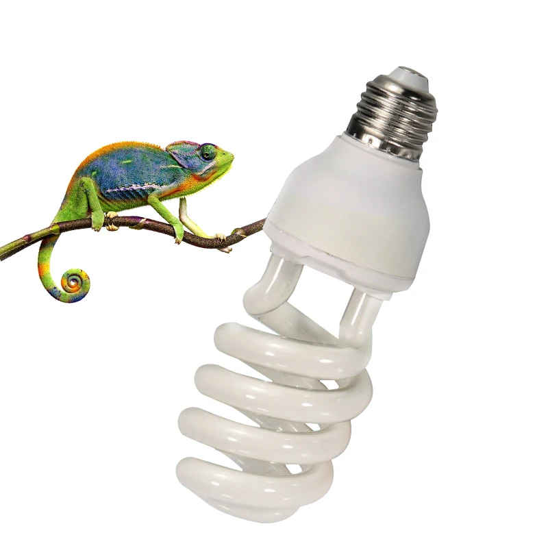 

Heating Lamp UVB 26W Reptile Uvb Tortoise Lizard Calcium Supplement Succulent Plant Climbing Box Fish Tank Aquarium UV Sun Lamp
