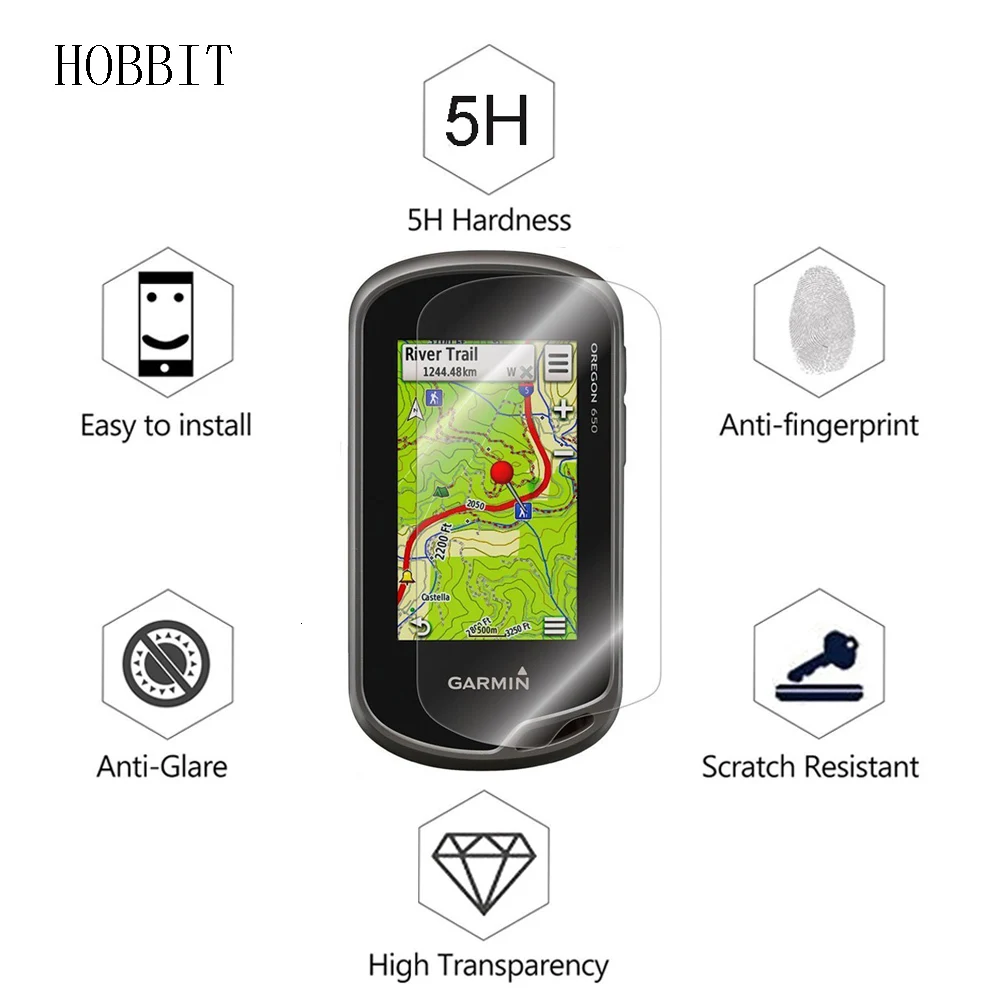 3 упаковки для Garmin Oregon 700 750 750T 739 сенсорный экран ручной GPSExplosion-proof защита экрана Высокая четкая Противоударная пленка