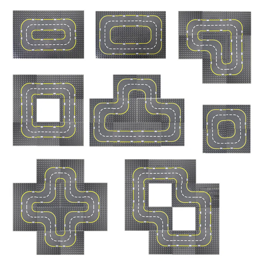 Большая гранулированная опорная плита городская дорога улица базовая пластина