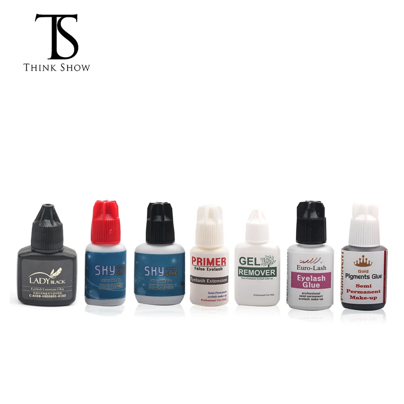 Профессиональный клей для наращивания ресниц 1-3s Быстросохнущий мощный средство