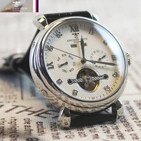 watch men tourbillon automatic mechanical watches mens business stainless steel designer waterproof watch reloj hombres new 2022