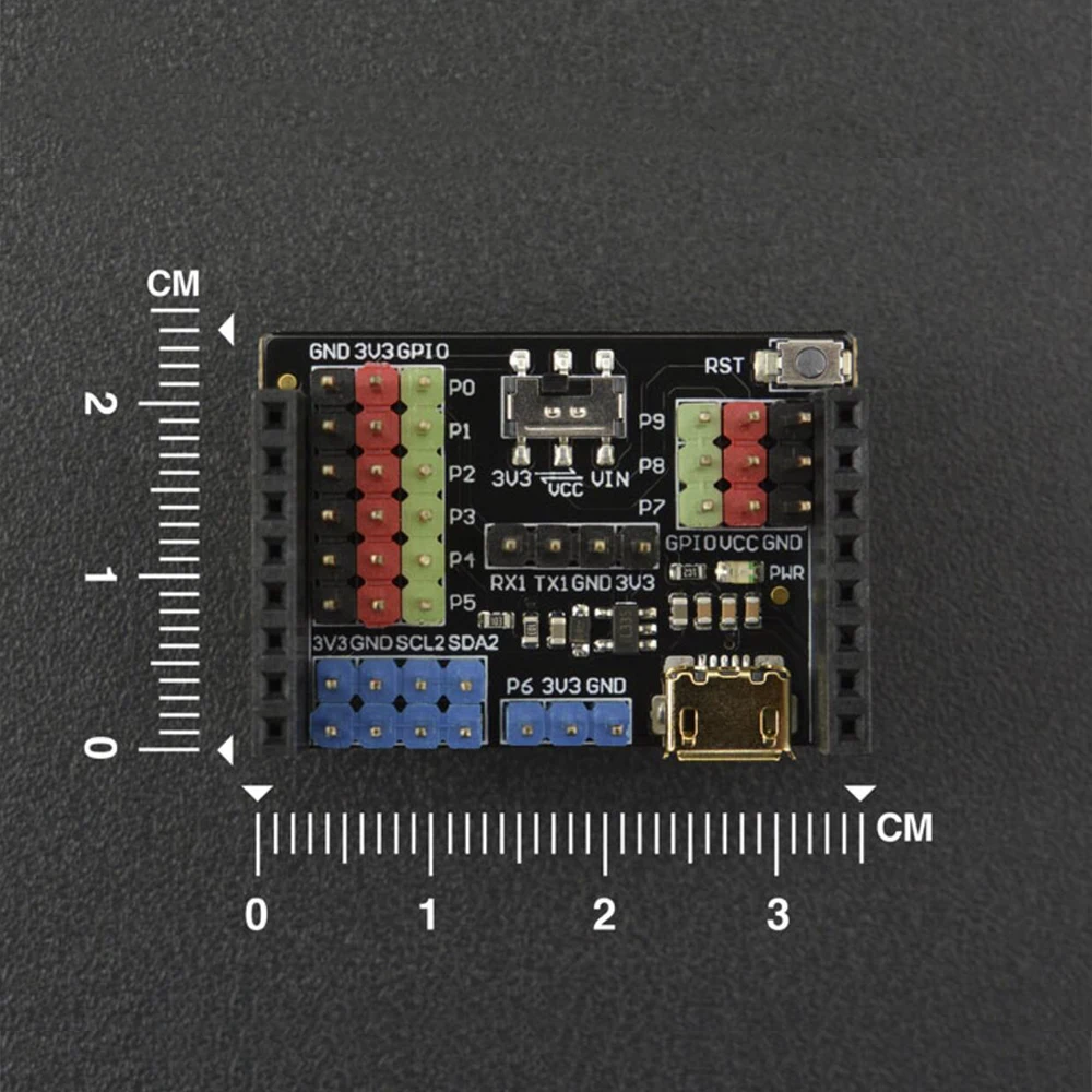 Плата расширения DFRobot I/O для OpenMV Cam H7 или Plus с цифровыми аналоговыми