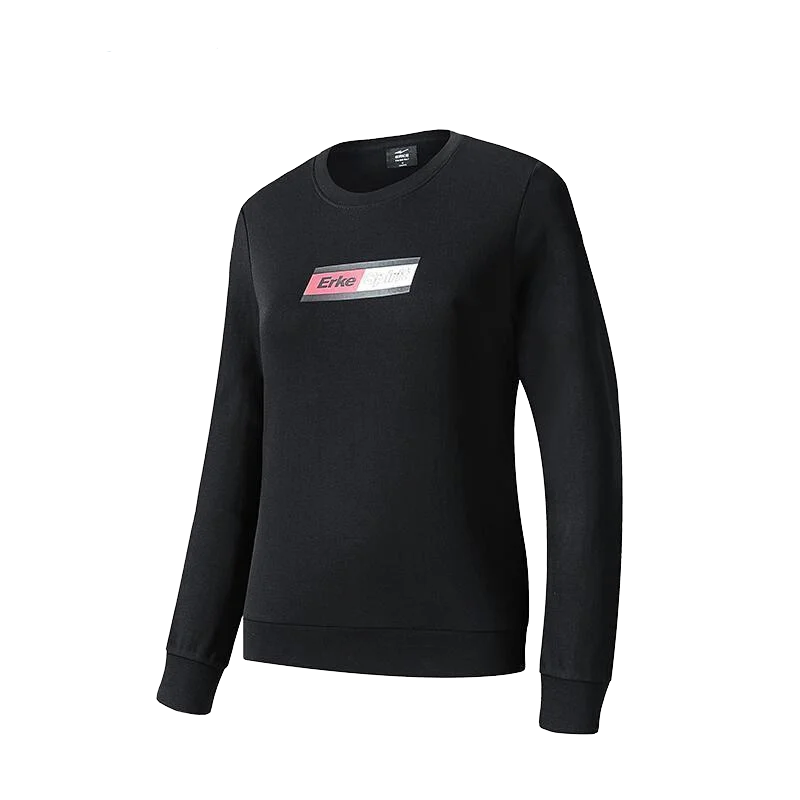 

Hongxing Erke женская спортивная одежда весна-осень новый пуловер свитер с круглым вырезом студенческий Свободный Повседневный Спортивный Топ