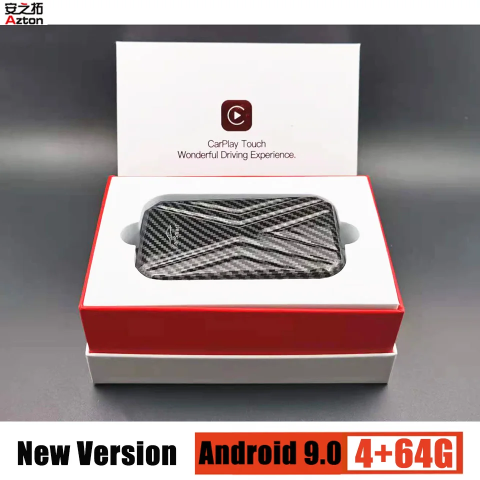 Беспроводная автомобильная видео приставка Apple CarPlay Android AI Box для Mercedes Benz W213 класс A