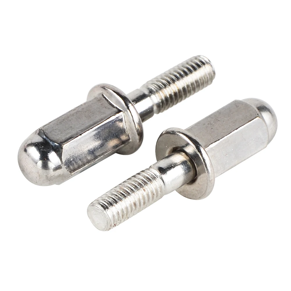

Motorcycle Exhaust Pipe Muffler Screw Stud Nut M6 x 35mm Thread for Honda CG125 CB125 XL185 CG CB XL 125 185