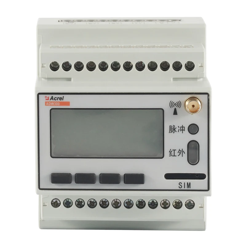 Acrel ADW300 2G/C проекта капитального ремонта din рейке беспроводной счетчик
