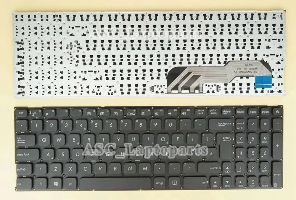 Клавиатура QWERTY для Asus F541N F541NA F541U F541UA F541UJ F541UV 541 F541S F541SA F541SC без рамки | Компьютеры и
